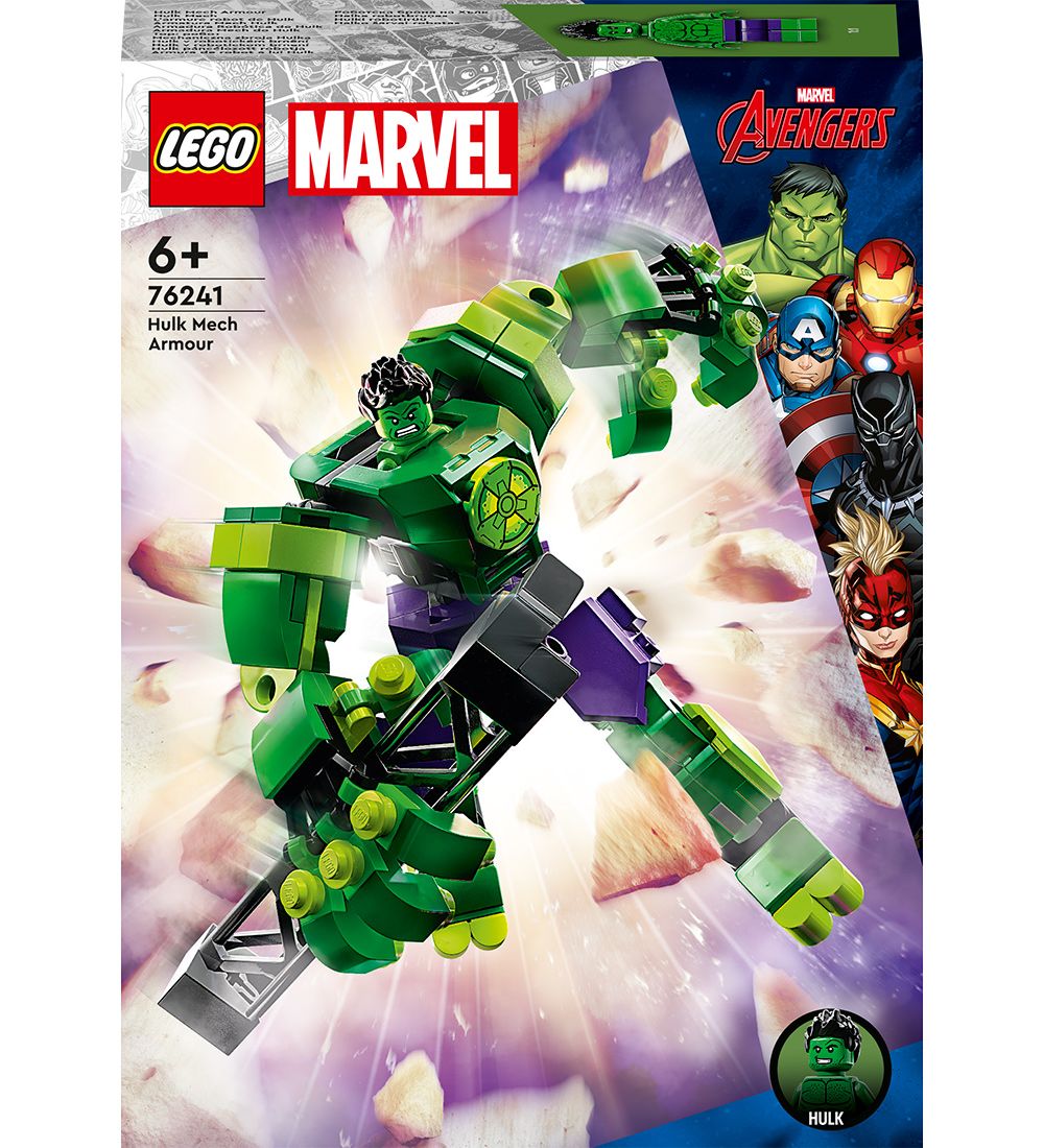 LEGO Marvel Avengers - Hulks Kamprobot 76241 - 138 Dele