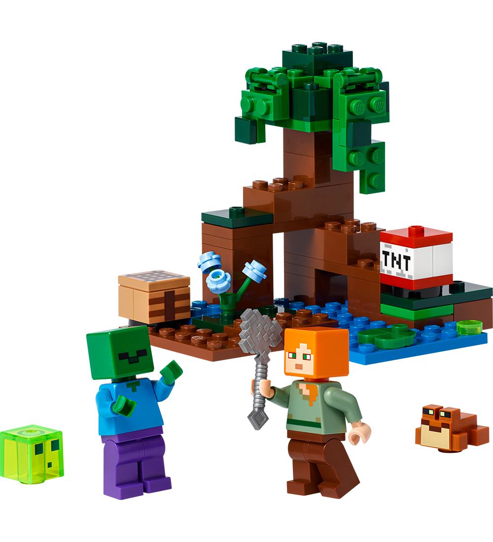 LEGO Minecraft - Sumpeventyret 21240 - 65 Dele