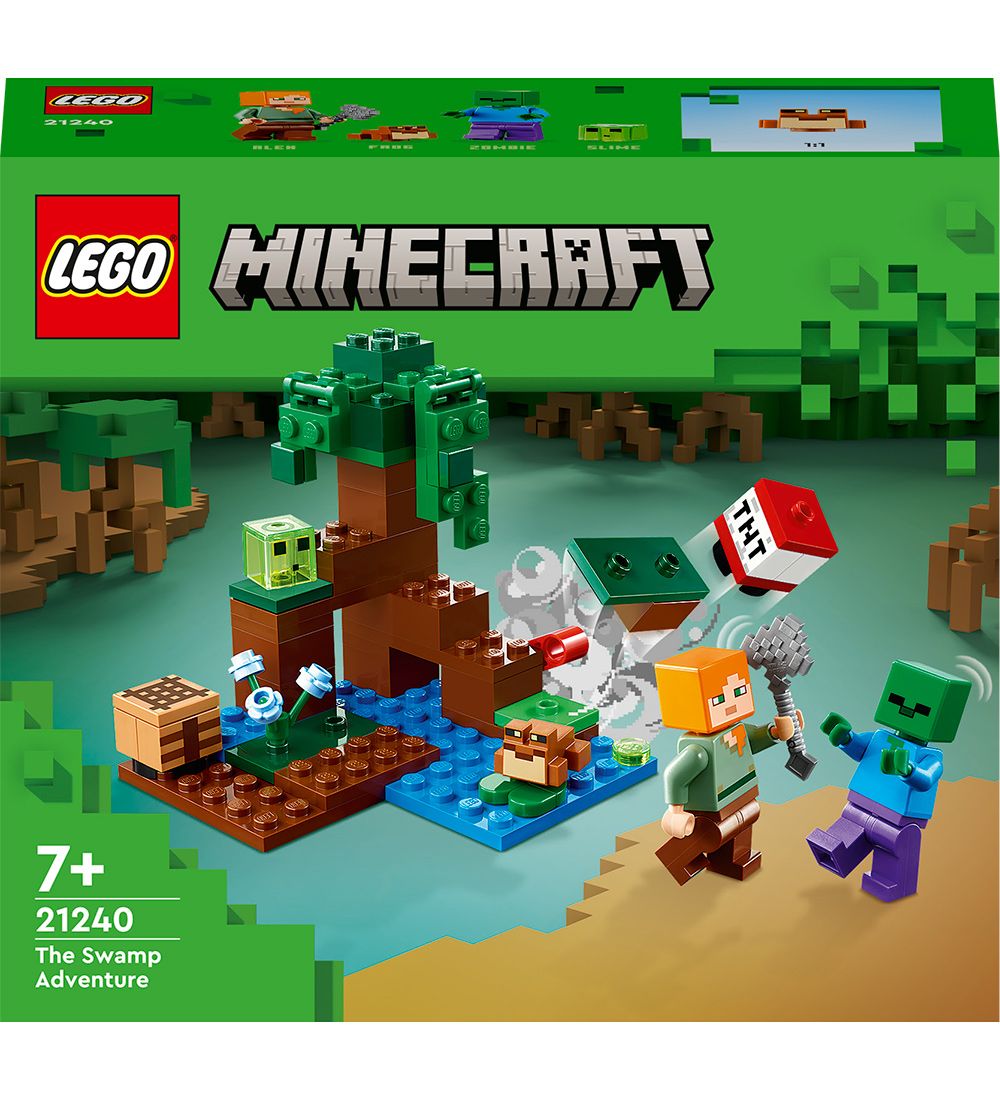 LEGO® Minecraft - Sumpeventyret 21240 - 65 Dele