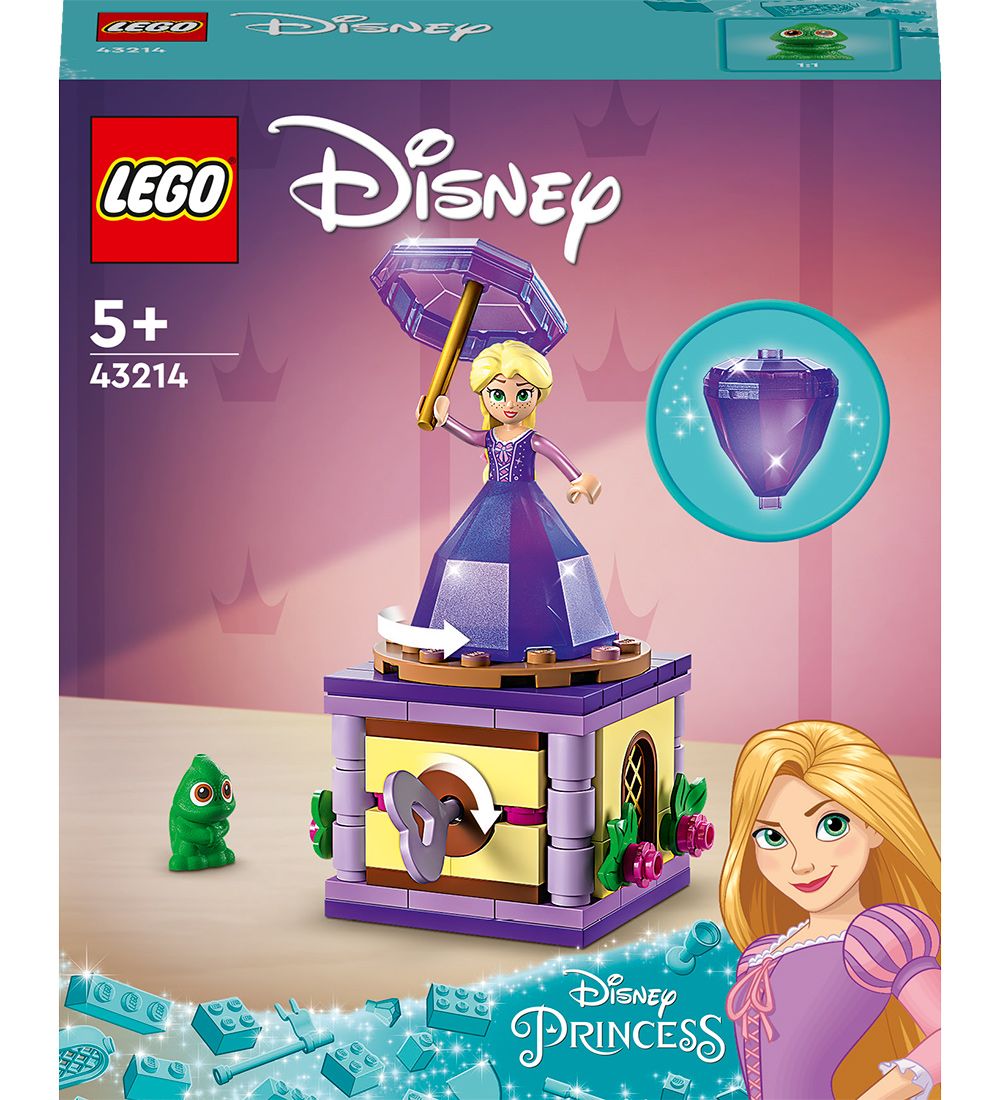 LEGO® Disney Princess - Snurrende Rapunzel 43214 - 89 Dele