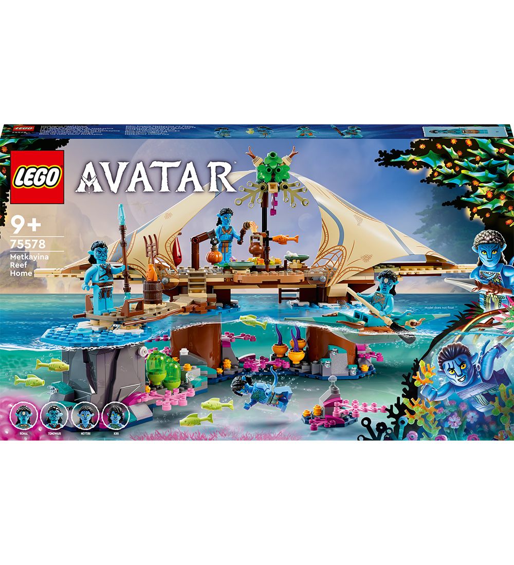 LEGO® Avatar - Metkayina-Hjem Ved Revet 75578 - 528 Dele