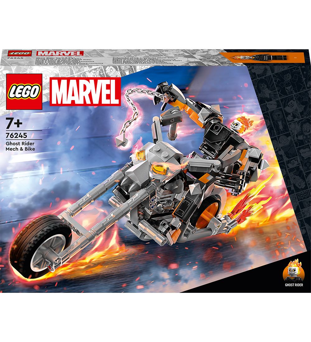 LEGO® Marvel - Ghost Riders Kamprobot og Motorcykel 76245 - 264