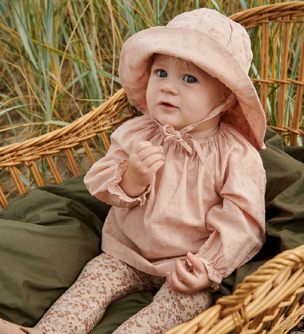 Wheat Leggings - Jersey - Pale Lilac Flowers