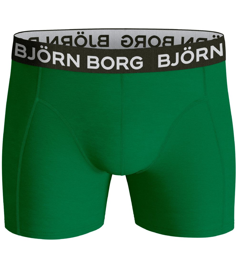Bjrn Borg Boxershorts - 5-pak - Grn/Bl/Sort