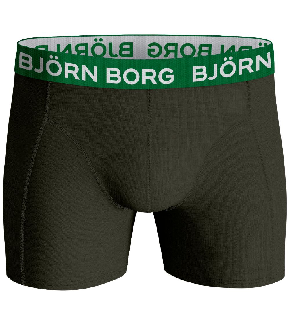Bjrn Borg Boxershorts - 2-pak - Grn/Sort