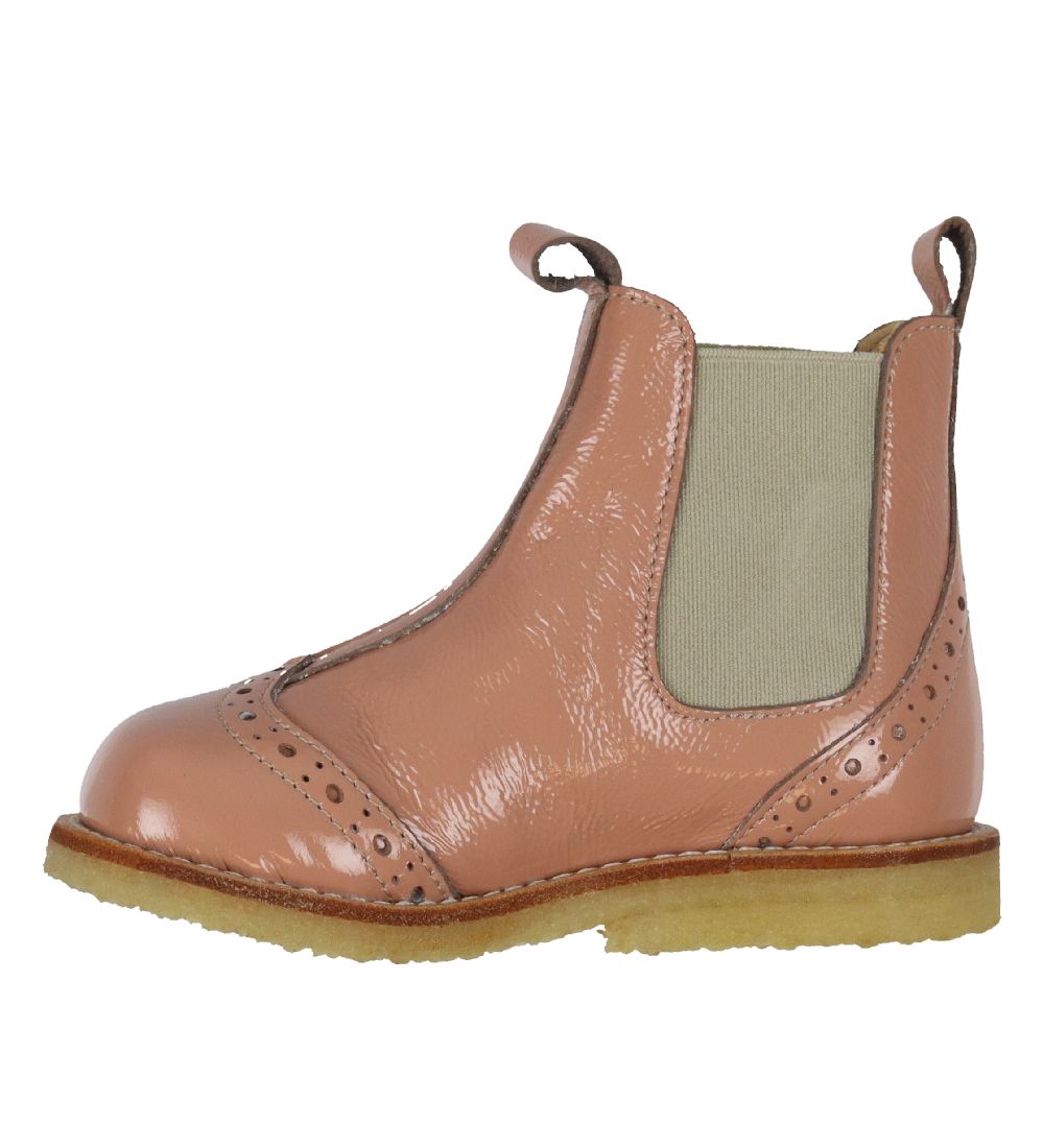 Angulus Støvler - Chelsea - Fersken/Beige