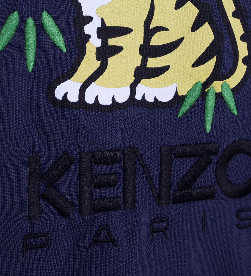 Kenzo Sweatshirt - Navy m. Tiger