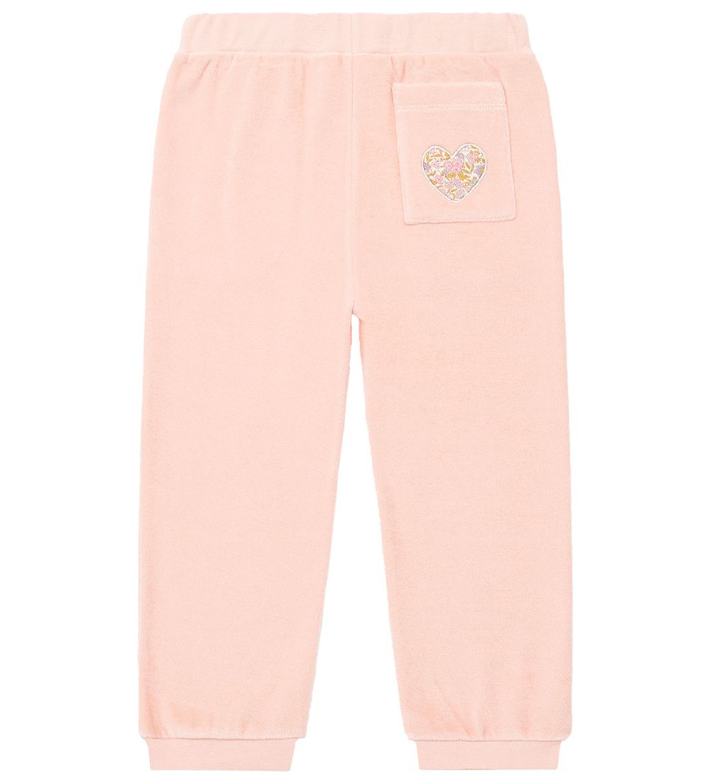 Bonton Sweatpants - Velour - Rose Coquillage