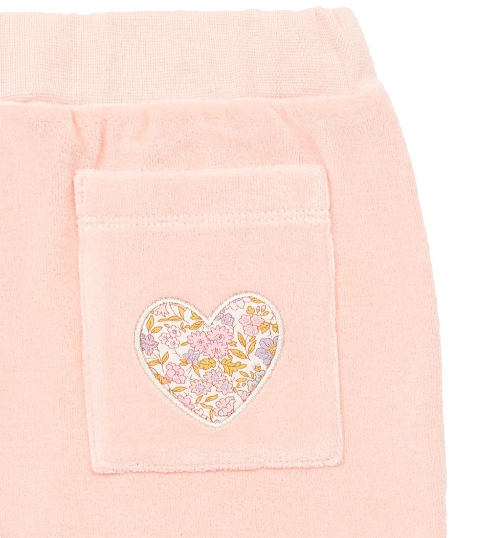 Bonton Sweatpants - Velour - Rose Coquillage