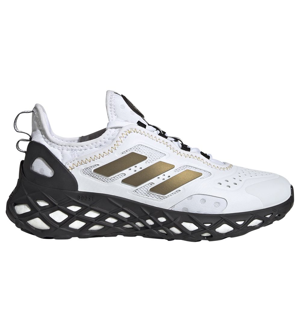 adidas Performance Sneakers - WEB BOOST J - Hvid/Sort/Guld