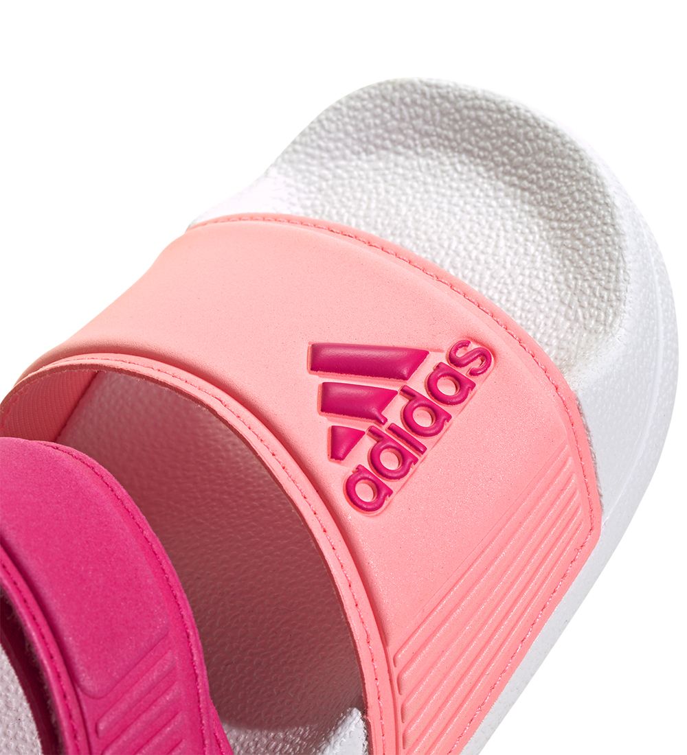adidas Performance Sandaler - ADILETTE SANDAL K - Pink/Hvid