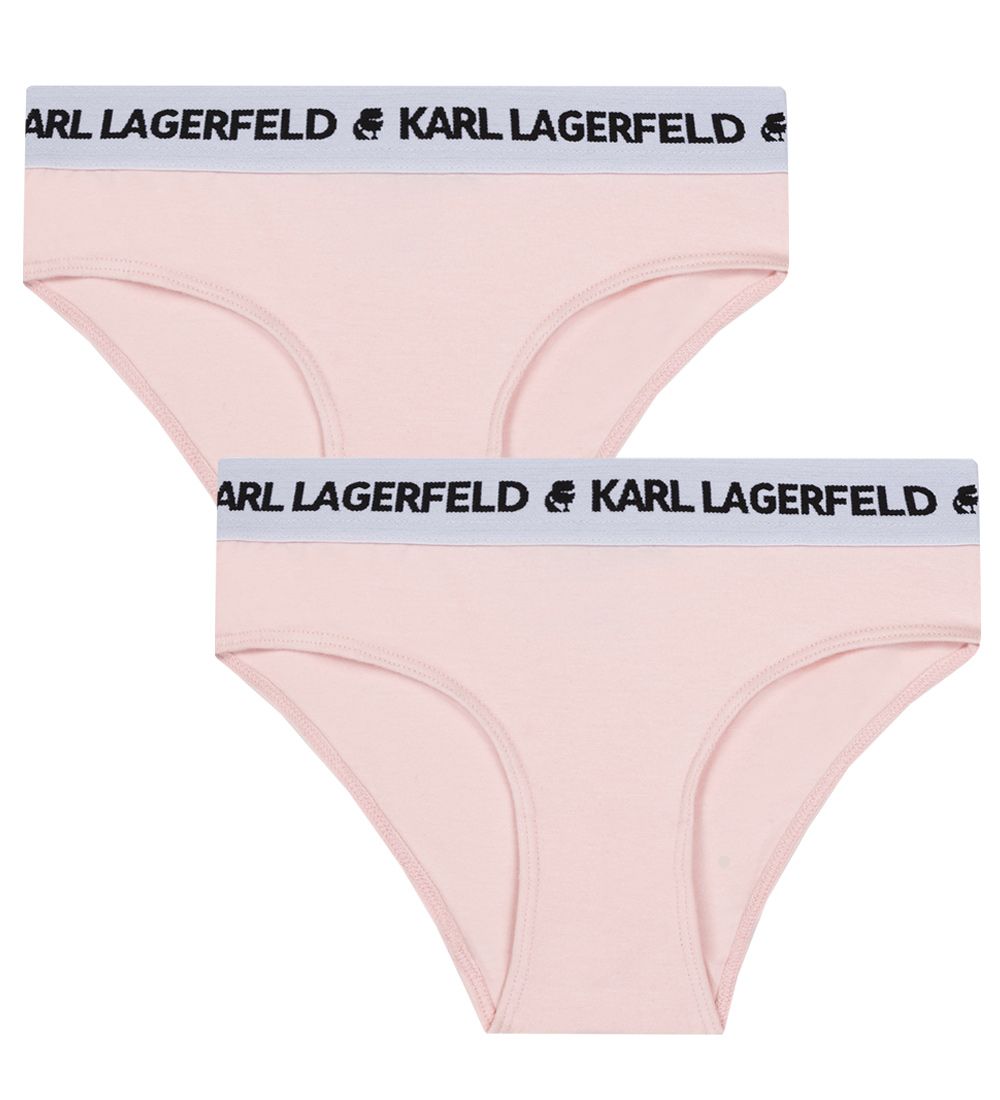 Karl Lagerfeld Trusser - 2-pak - Rosa