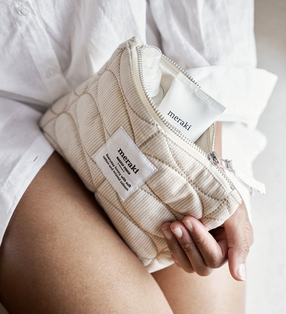 Meraki Kosmetikpung - Mentha - Off White/Safari