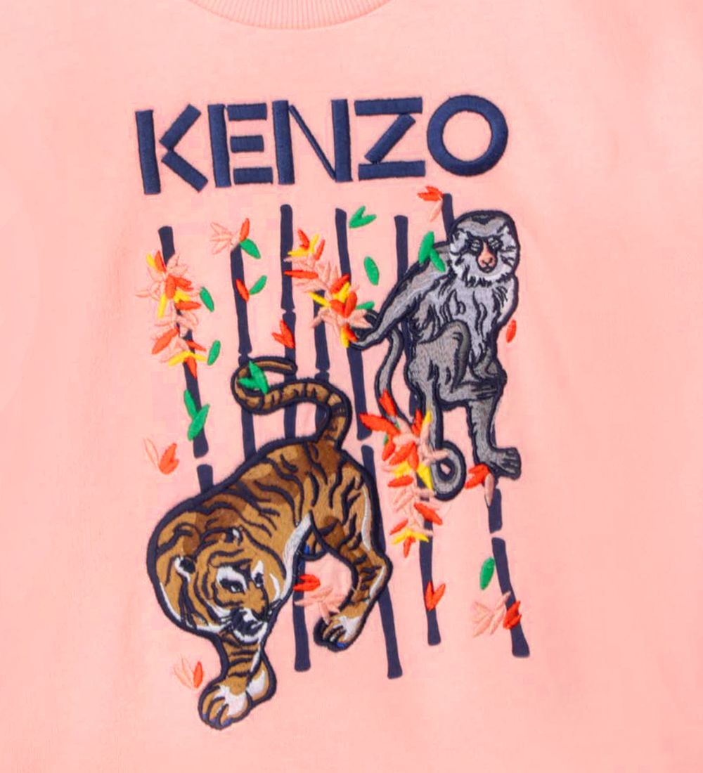 Kenzo Sweatshirt - Rosa m. Dyr