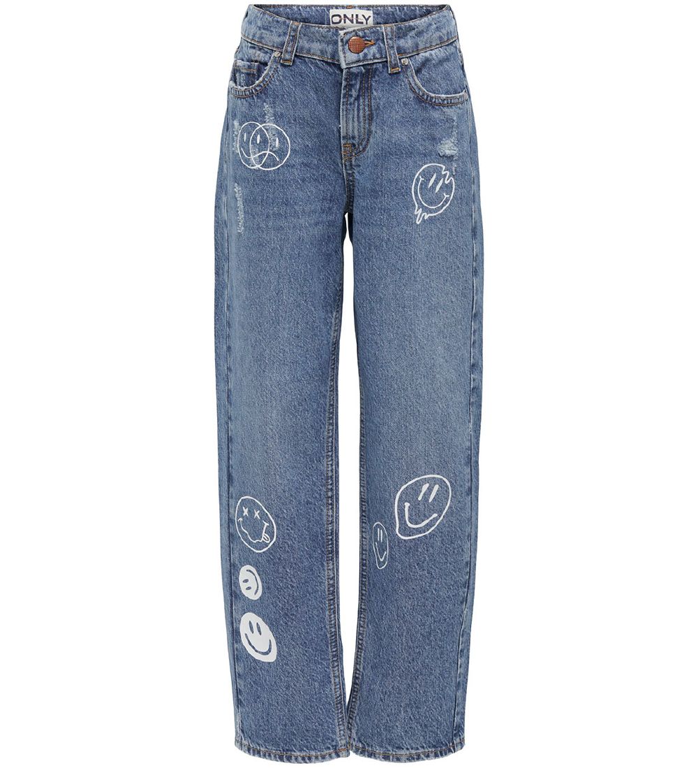 Kids Only Jeans - KogRobyn - Medium Blue Denim