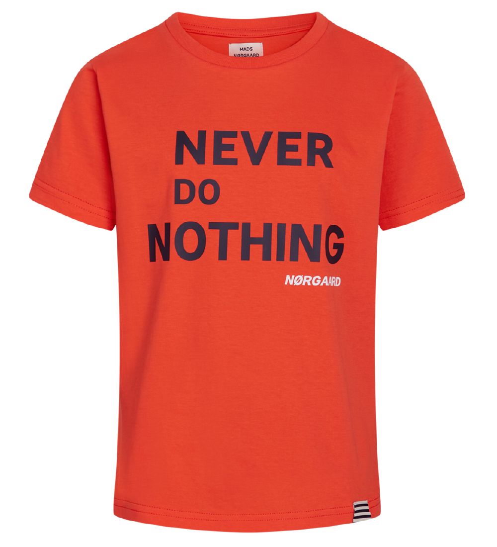 Mads Nørgaard T-shirt - Thorlino - Cherry Tomato