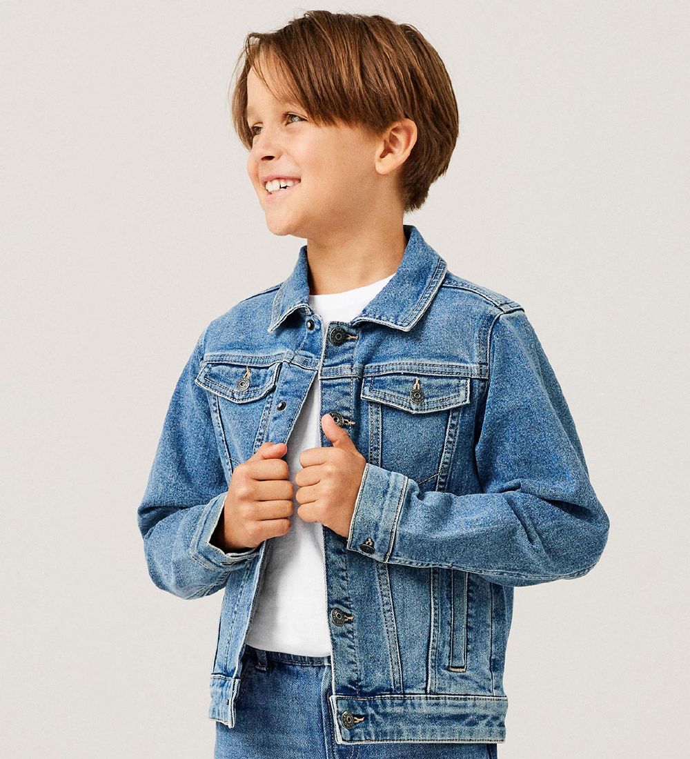 Name It Denimjakke - Noos - NkmJack - Medium Blue Denim