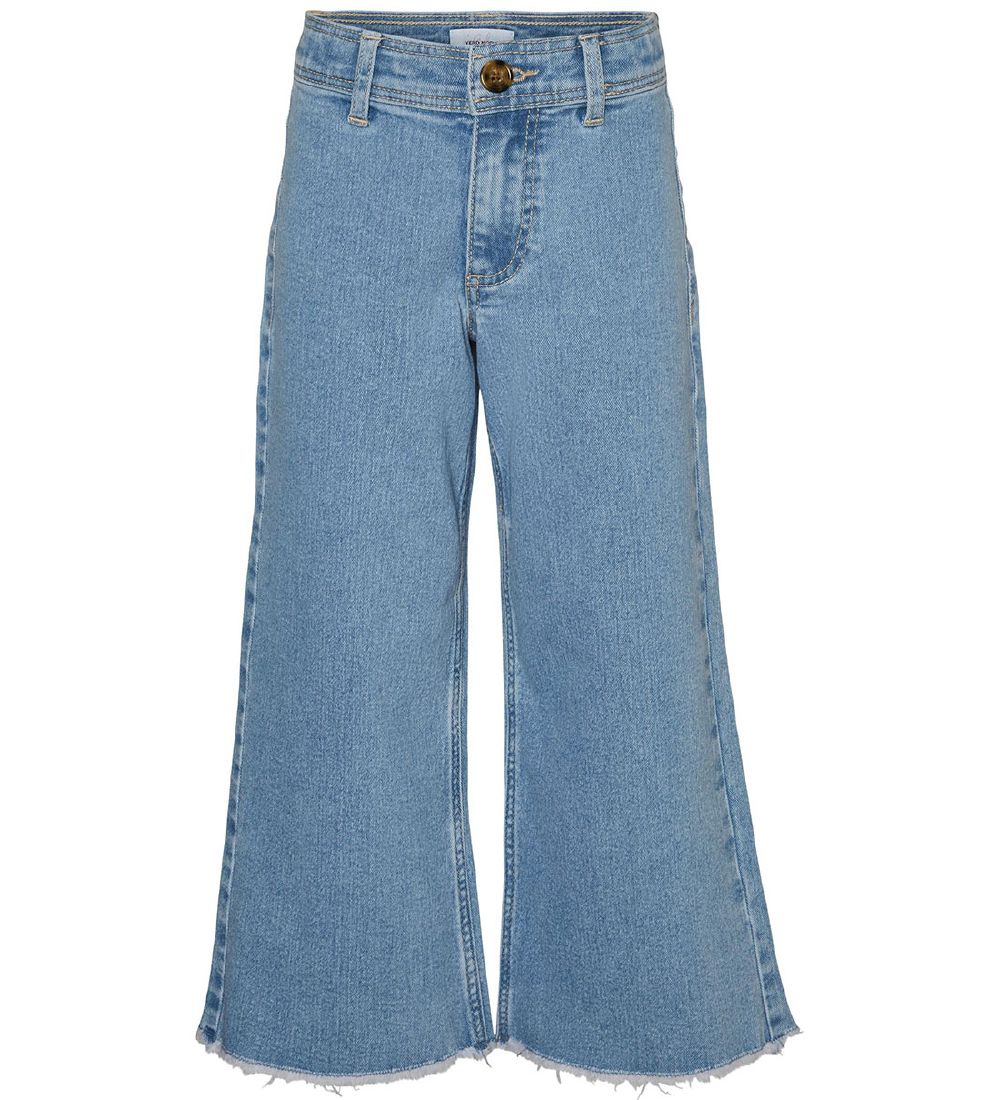 Vero Moda Girl Jeans - VmViola Vulotte - Light Blue Denim