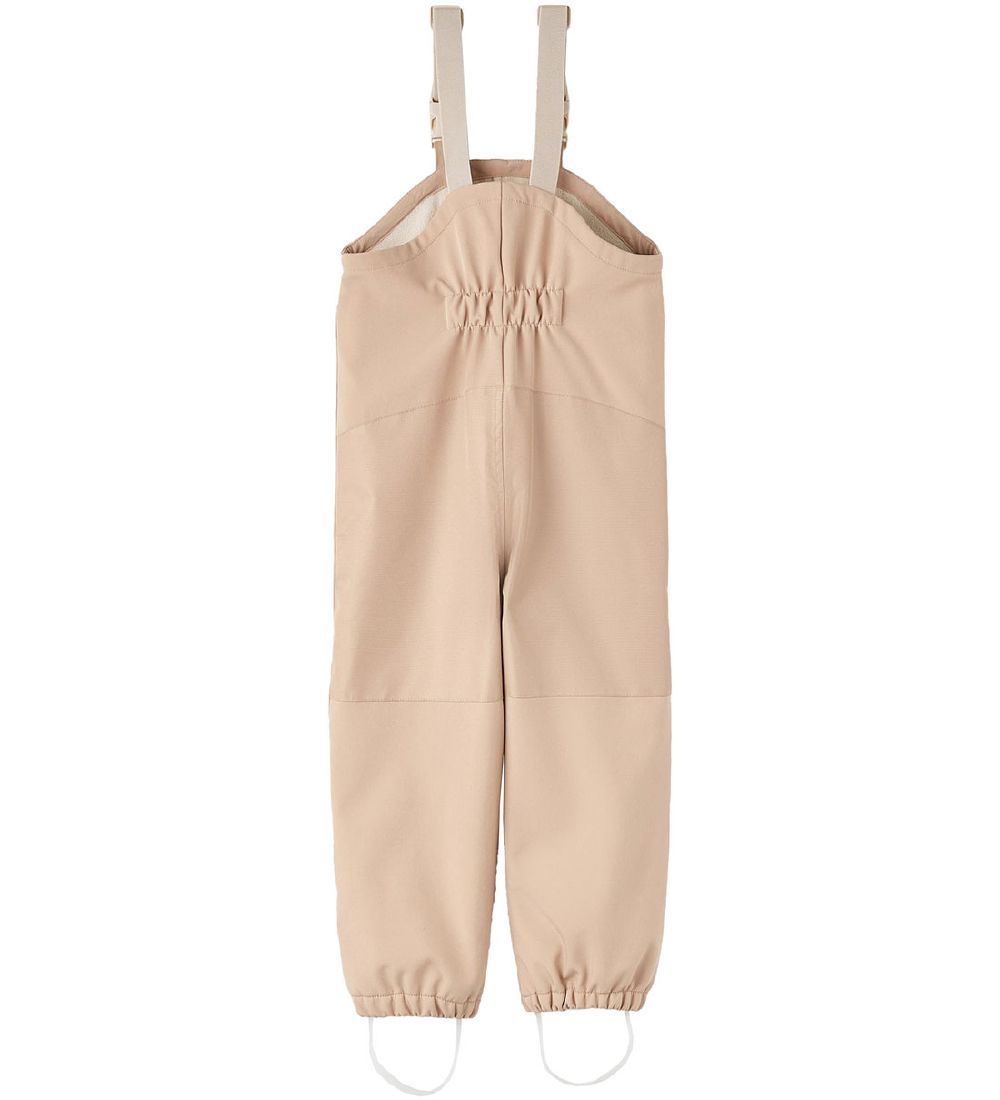 Lil' Atelier Softshellbukser m. Fleece/Seler - NmnAalfa - Nougat