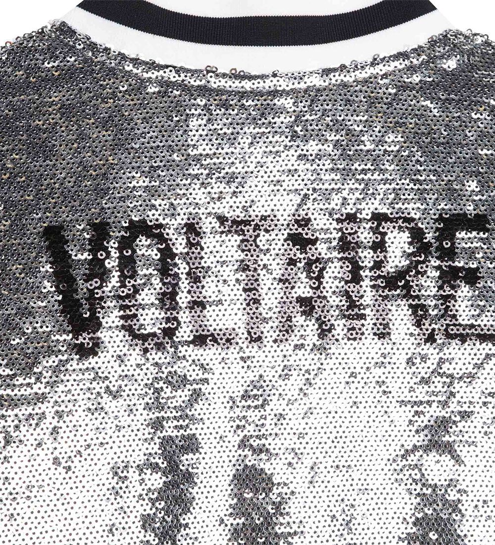 Zadig & Voltaire Jakke - Sølv m. Pailletter