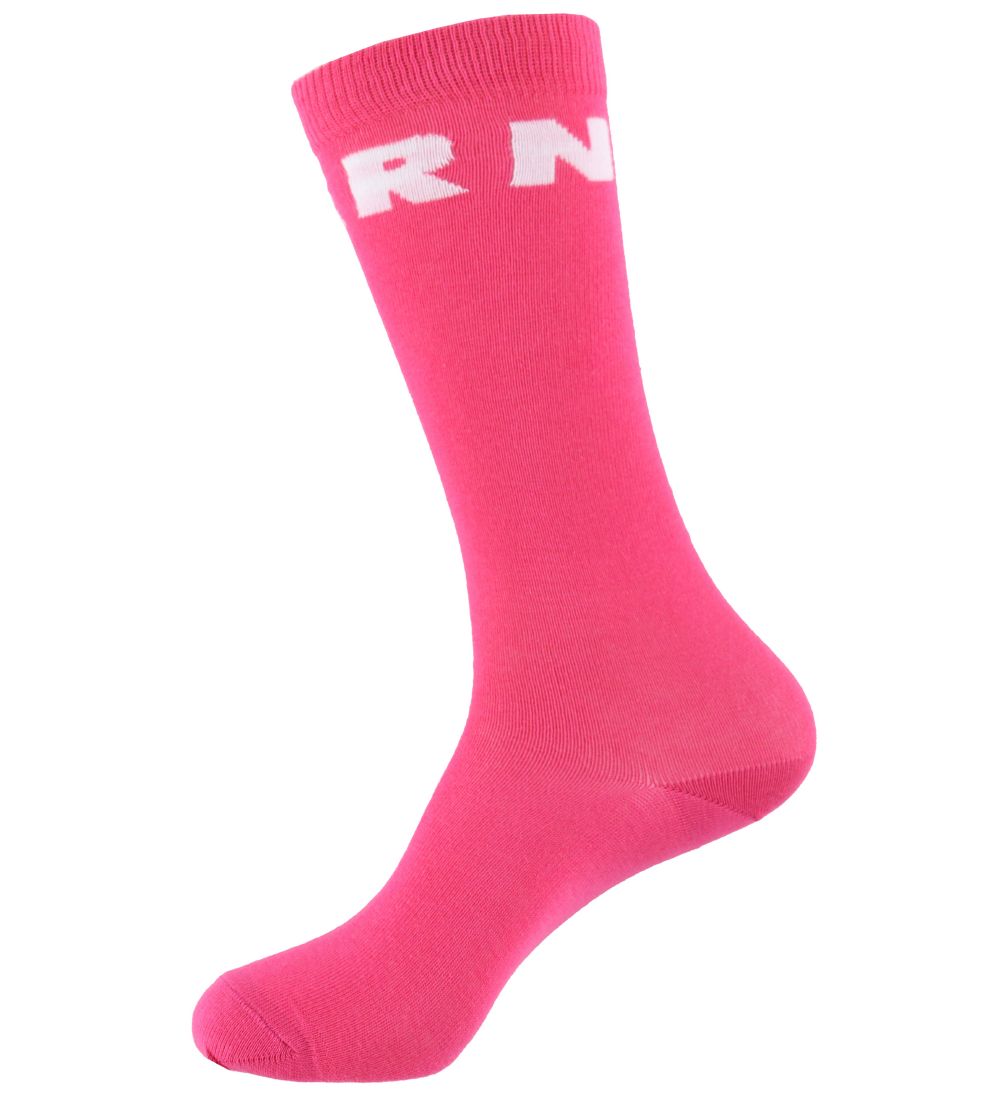 Marni Strømper - Pink/Hvid