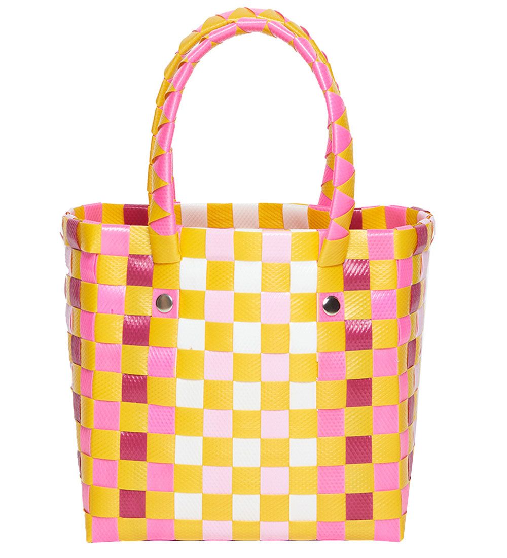 Marni Hndtaske - Micro Basket Bag - Pink/Gul