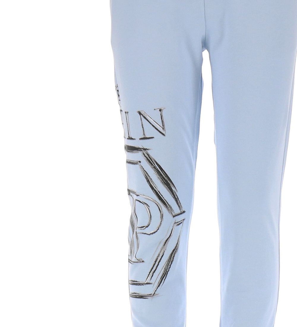 Philipp Plein Sweatpants - Lyseblå m. Grå