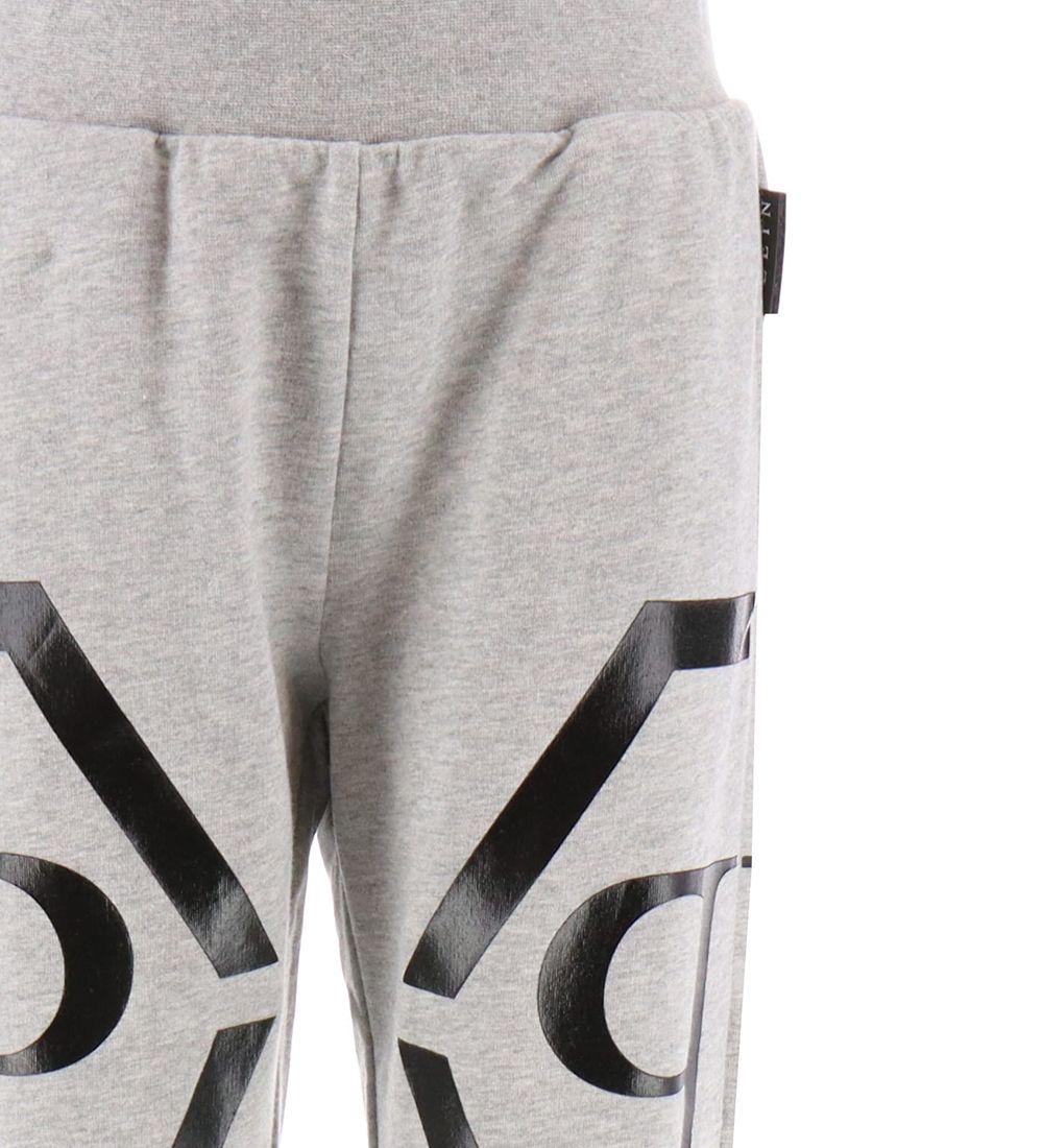 Philipp Plein Sweatpants - Gråmeleret m. Sort
