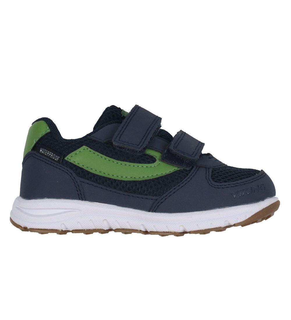 Viking Sneakers - Tex - Hovet Low WP - Navy/Green