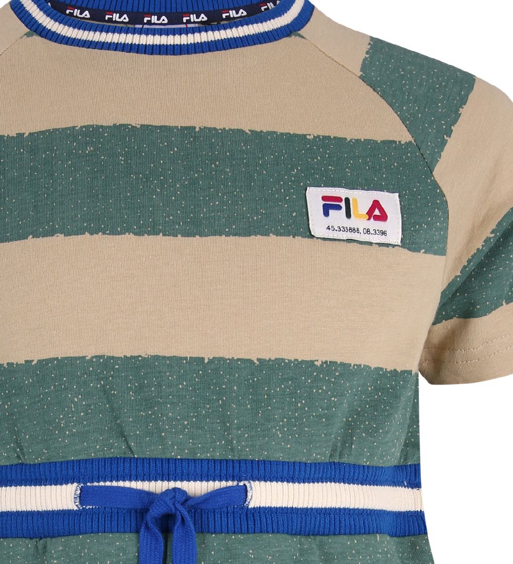 Fila Kjole - Twieflingen - Fields Of Rye/Blue Spruce Striped