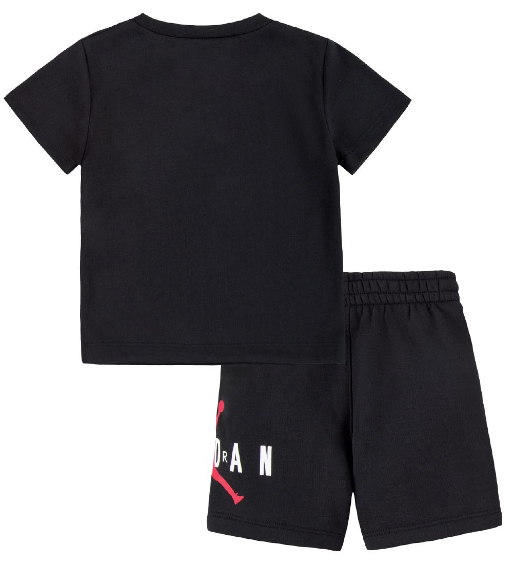 Jordan T-shirt/Sweatshorts - Sort