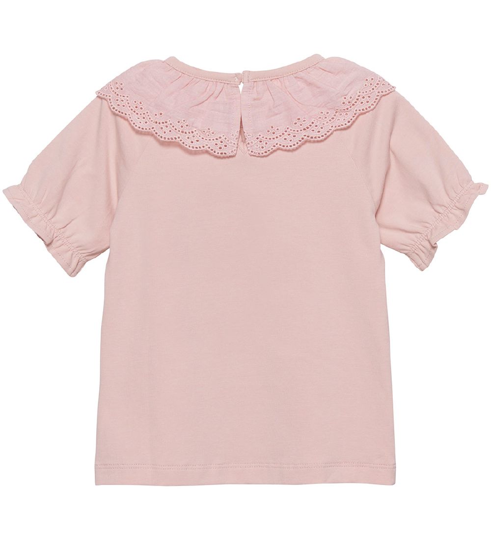 Creamie T-shirt - Lace - Rose Smoke