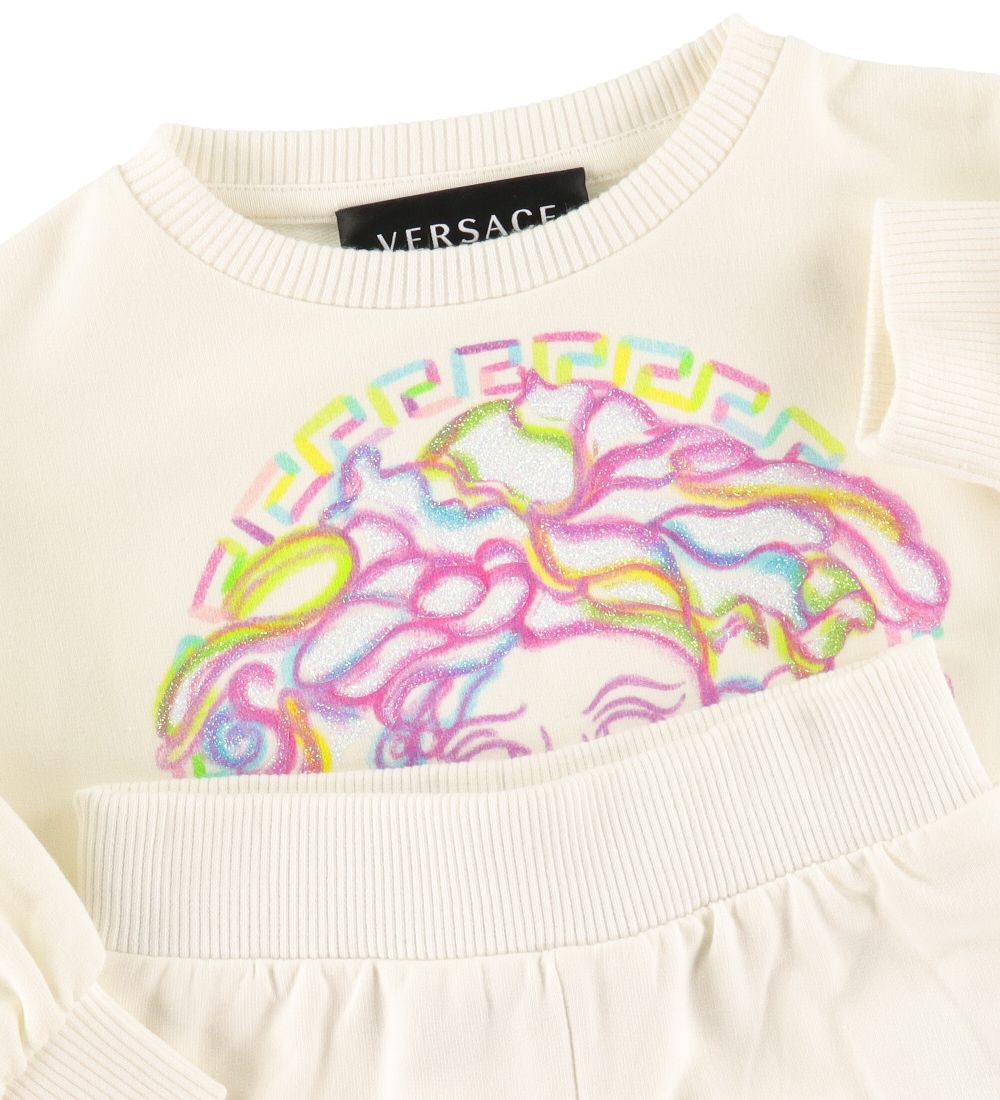 Versace Sweatsæt - Hvid m. Logo