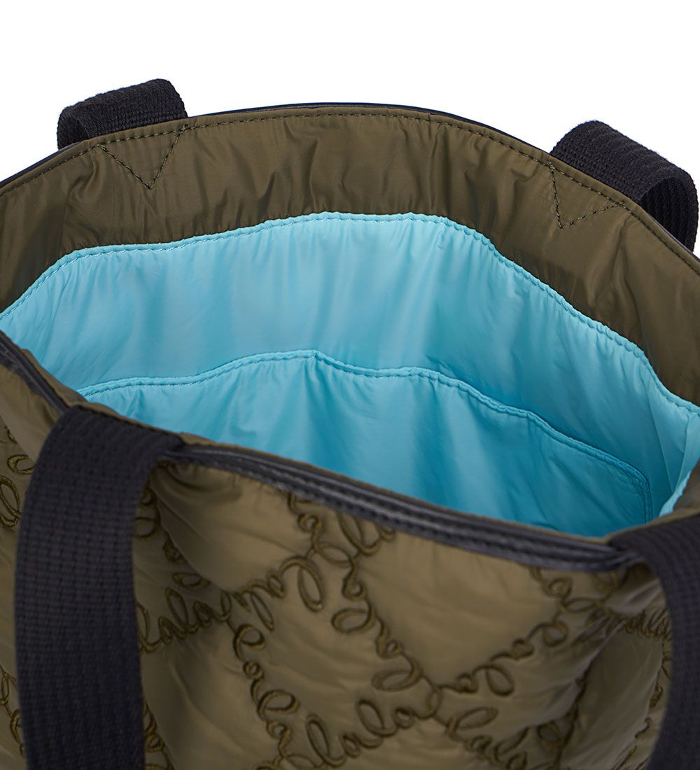 Lala Berlin Shopper - Montsy - Eucalyptus Lalagram