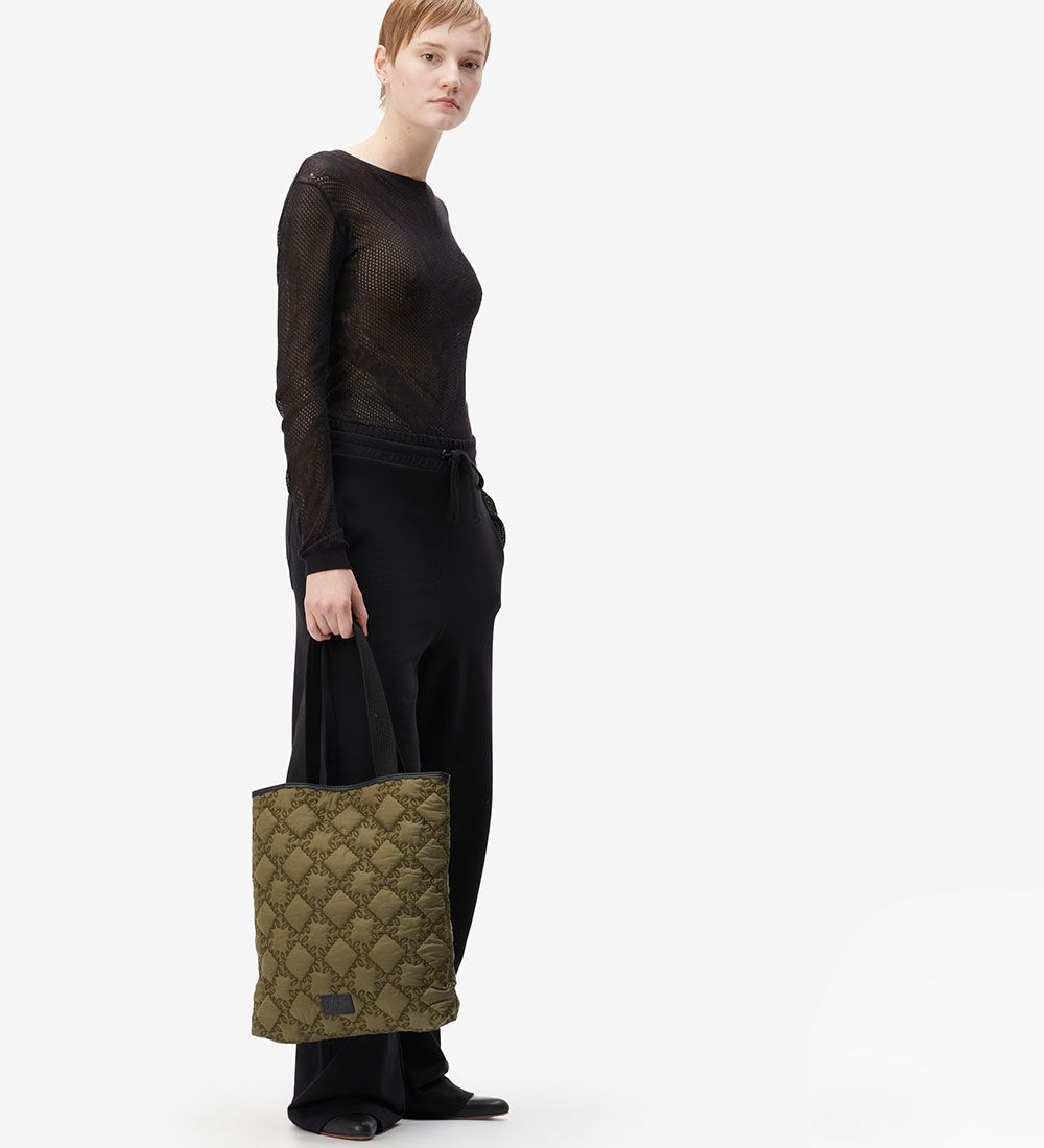 Lala Berlin Shopper - Montsy - Eucalyptus Lalagram
