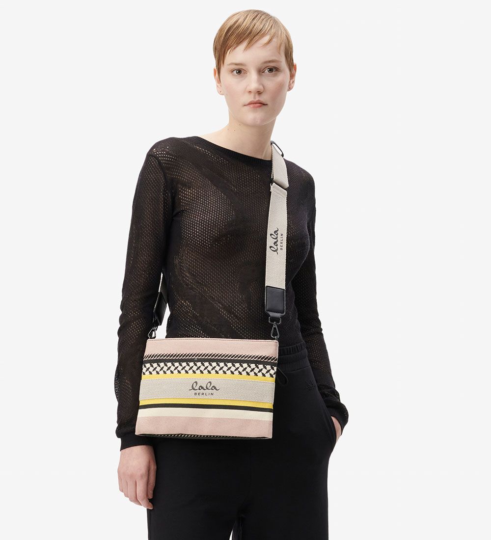 Lala Berlin Skuldertaske - Madina - Multicolor Mango