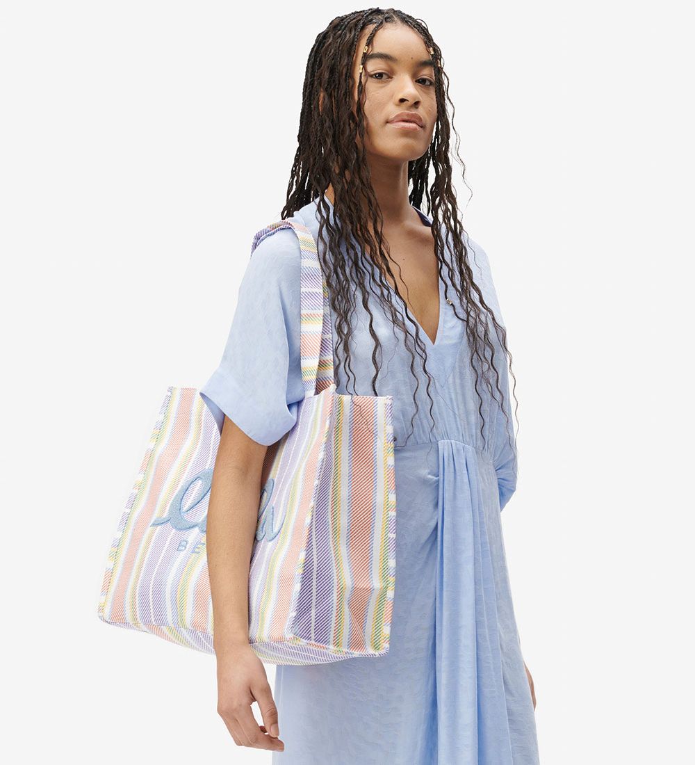 Lala Berlin Taske - Mareva - Multicolor Rhubarb