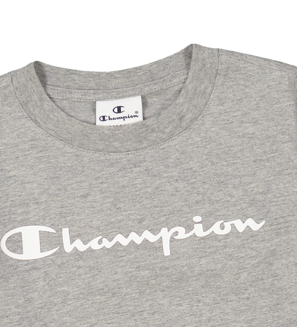 Champion T-shirt - Crewneck - Gr m. Logo