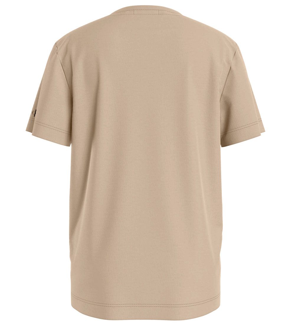 Calvin Klein T-shirt - Mini Block Logo - Merino