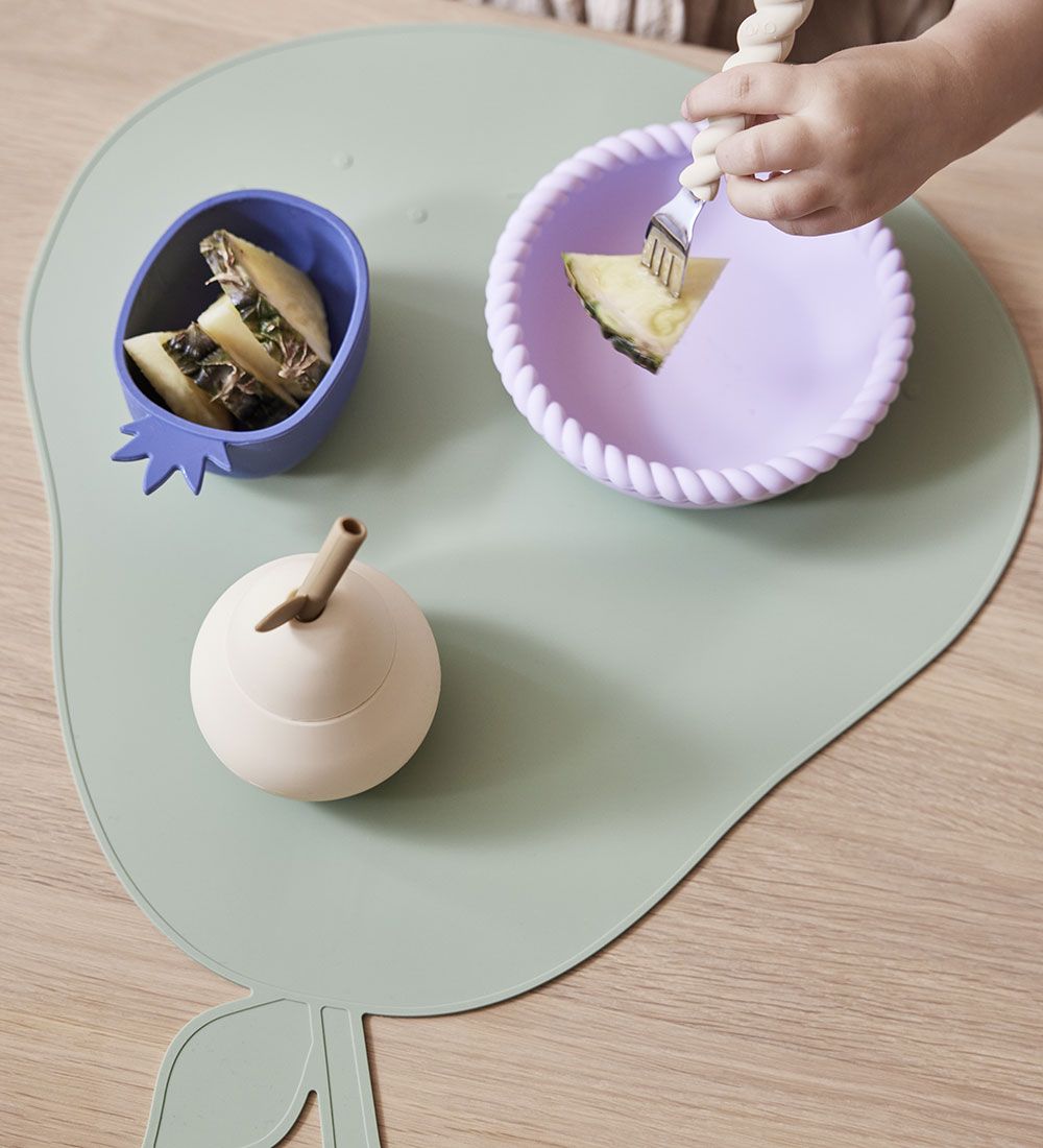 OYOY Dækkeserviet - Silikone - Placemat - Pear