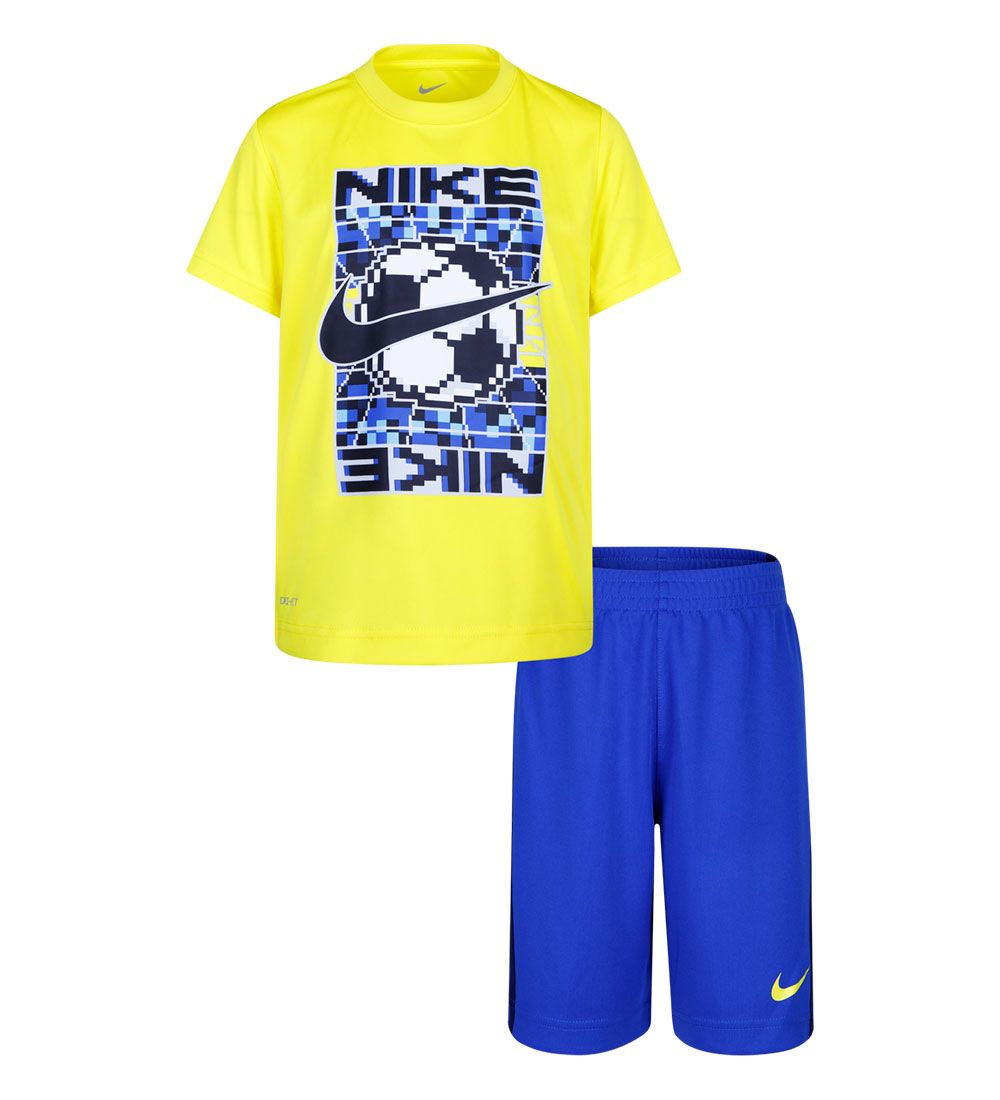 Nike Shortsst - T-shirt/Shorts - Dri-Fit - Game Royal