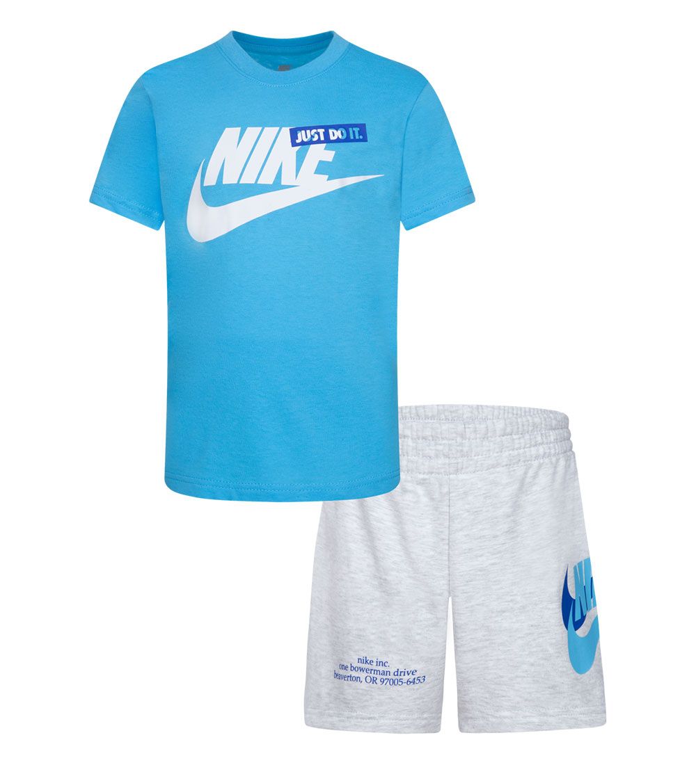 Nike Shortsst - T-shirt/Shorts - Birch Heather