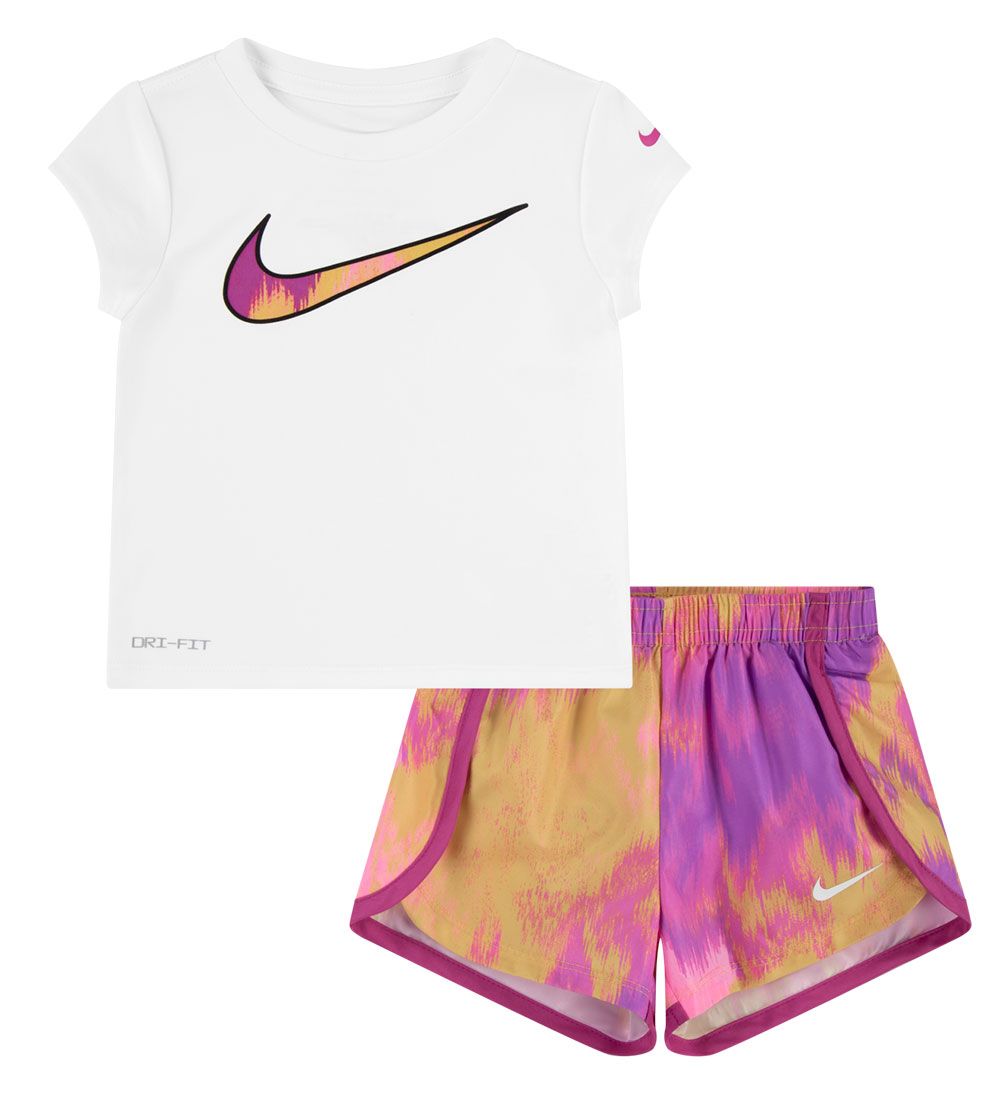 Nike Shortsst - T-shirt/Shorts - Dri-Fit - Pink Foam