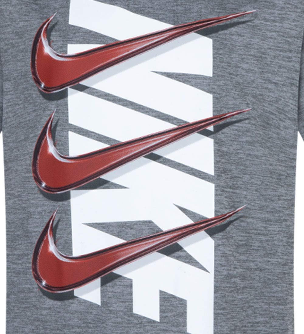 Nike Shortsst - T-shirt/Shorts - Dri-Fit - Sort/Gr