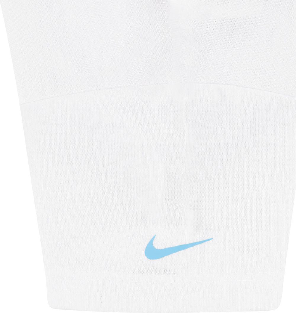 Nike Leggingsst - T-shirt/Leggings - Dri-Fit - Sort/Hvid