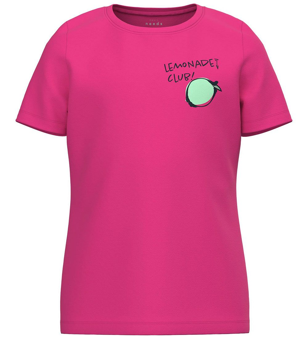 Name It T-shirt - NkfVeen - Pink Yarrow