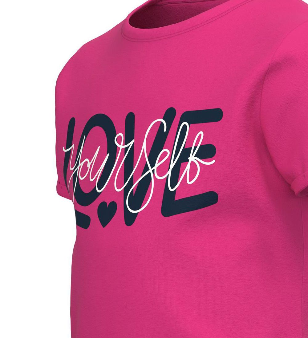 Name It T-shirt - NkfVix - Pink Yarrow