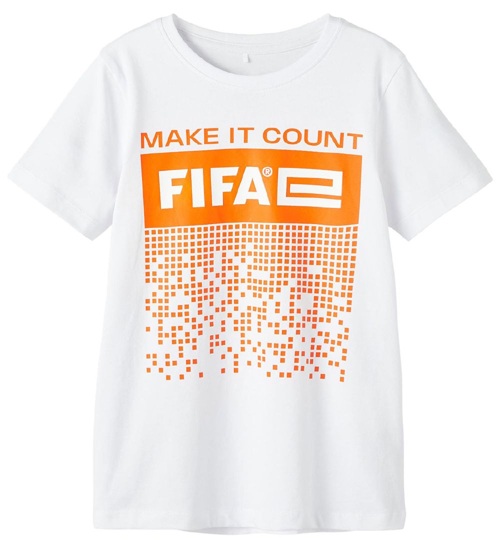 Name It T-shirt - NkmFadil FIFAe - Bright White