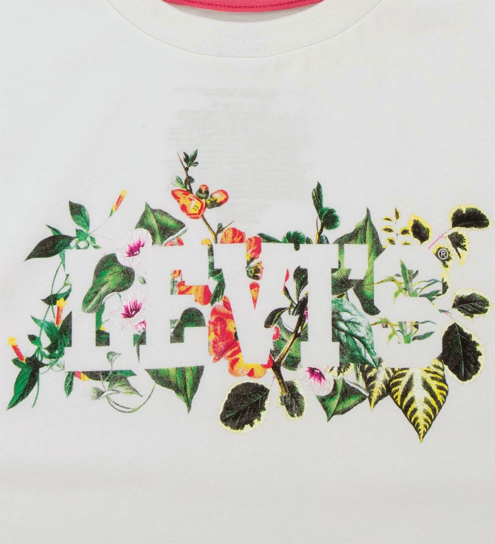 Levis Kids T-Shirt - White Alyssum
