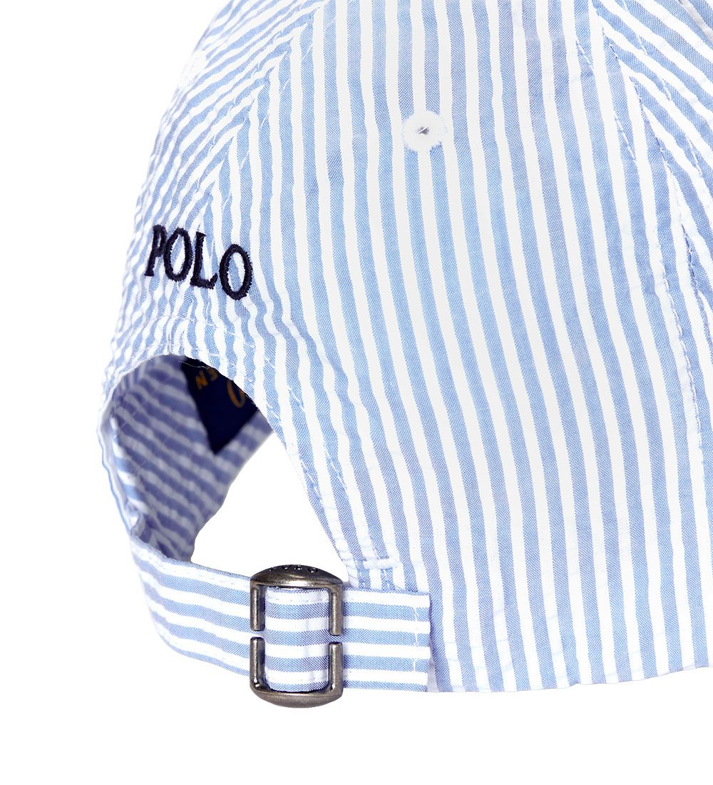 Polo Ralph Lauren Kasket - Watch Hill - Blå/Hvidstribet